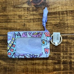 NWT Vera Bradley Zip ID Case